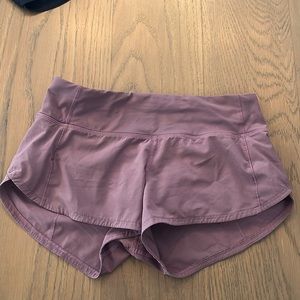Lululemon speed up shorts